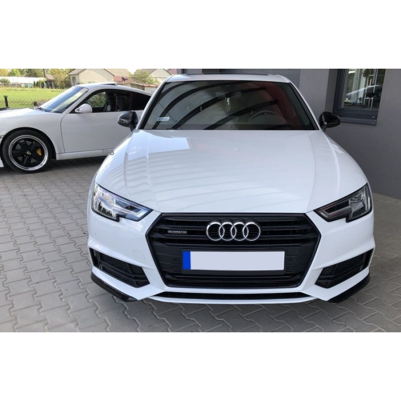 Audi A4 B9 S-LINE (15-19) přední spoilery (2-dílný)