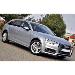 Audi A4 B9 (15-19) lišty na prahy, vzhled S-LINE