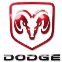 Chromované kryty zrcátek Dodge
