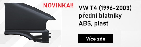 Přední plastové blatníky VW T4